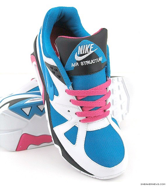 Nike Air Structure Triax 91 - White - Neon Turquoise