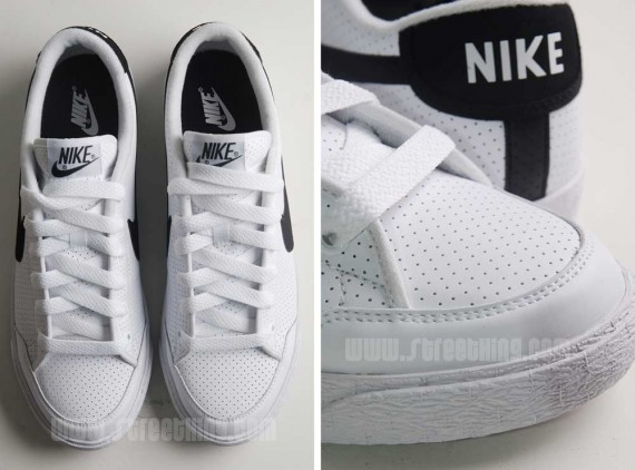 Nike Court Low U - Perforated White Leather