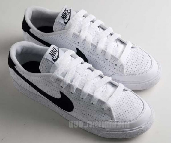 Nike Court Low U – Perforated White Leather
