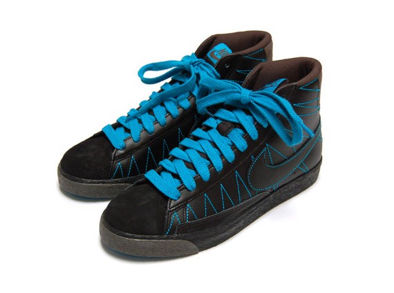 Nike Blazer Mid ND - Ice Breaker - Black - Neo Turquoise