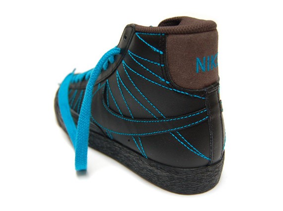 Nike Blazer Mid - Ice Breaker - Black - Neo Turquoise