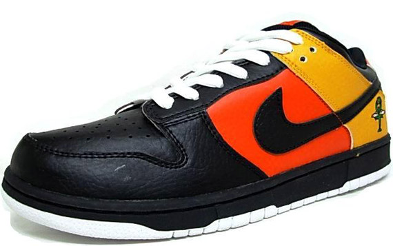 Nike Dunk Low Pro SB - Home Raygun - Orange Flash - Black - Black