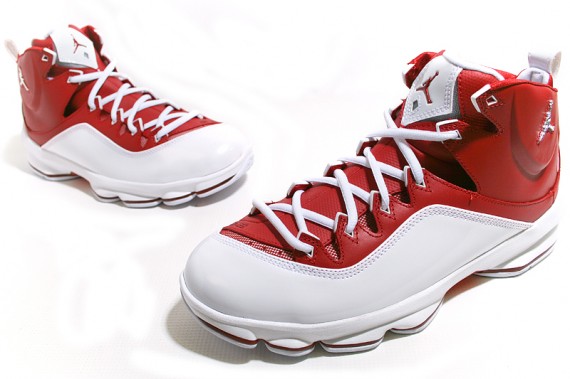 Jordan Jumpman Elite I - White/Metallic Silver - Varsity Red