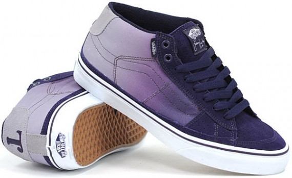 Vans J-Lay Mid Fade - Purple Suede & Canvas