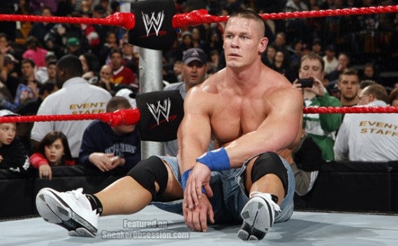 WWE Champ John Cena in the Air Jordan 2009