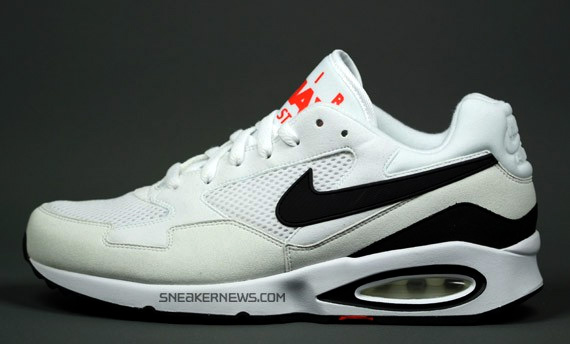 Nike Air Max ST - White - Black - Hot Red