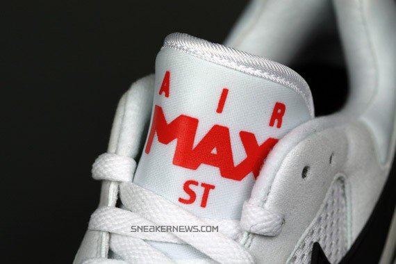 Nike Air Max ST - White - Black - Hot Red