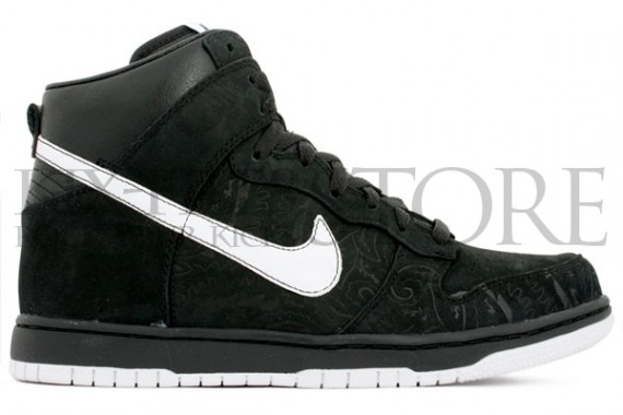 Nike Dunk High Supreme – “Paisley” – Black – White