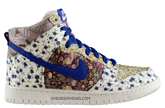 Nike x Milkfed x Liberty - Womens Dunk High Premium - SneakerNews.com