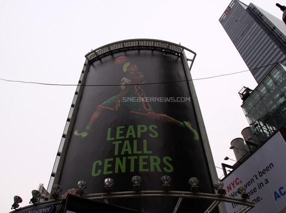 80 Foot Tall Nike Nate Robinson Kryptonate Billboard