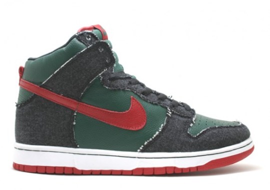 nike sb dunk high premium gucci