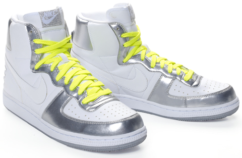 Nike Terminator High Basic ND - Silver - Neon Yellow