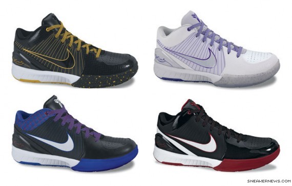 Nike Zoom Kobe IV – New Colorways