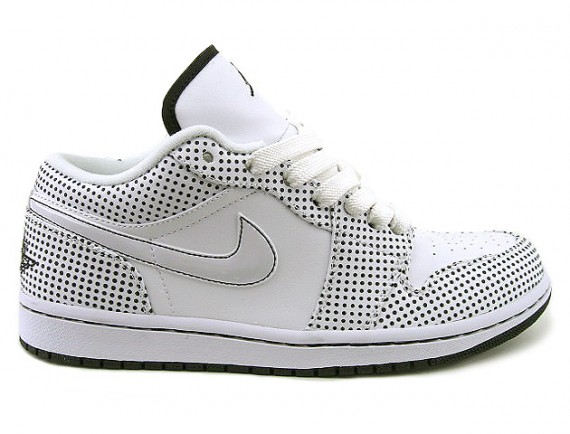 Air Jordan 1 Phat Low – White – Black – Polka Dot Pack