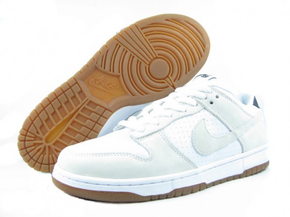 Nike Dunk Low SB Premium – White – Black – Gum