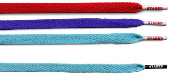 Starks Laces - Solids Pack - Red - Purple - Tiffany