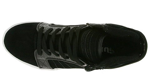 Supra Muska Skytop - Black Croc - SneakerNews.com