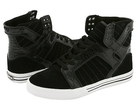 Supra - Black Croc - SneakerNews.com