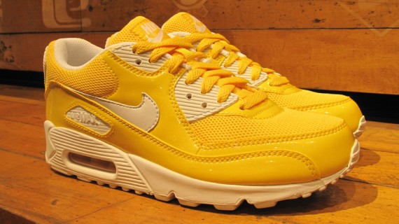 Nike Air Max 90 Womens – Maize Patent Leather