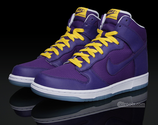 Nike Dunk High Premium - Purple - Yellow - White 17831200933116423815201 L
