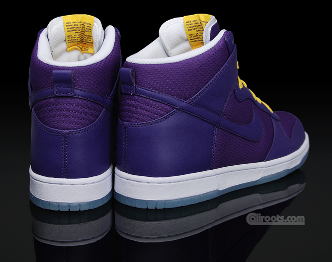 Nike Dunk High Premium - Purple - Yellow - White 17831200933116429221206 L