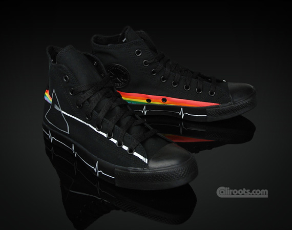 converse chuck taylor pink floyd dark side of the moon