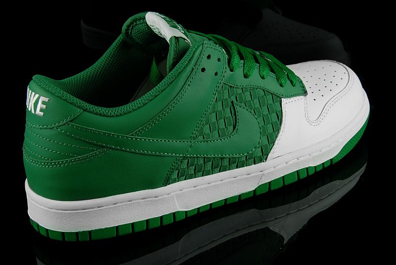 Nike Dunk Low - White - Green Woven 26537sc