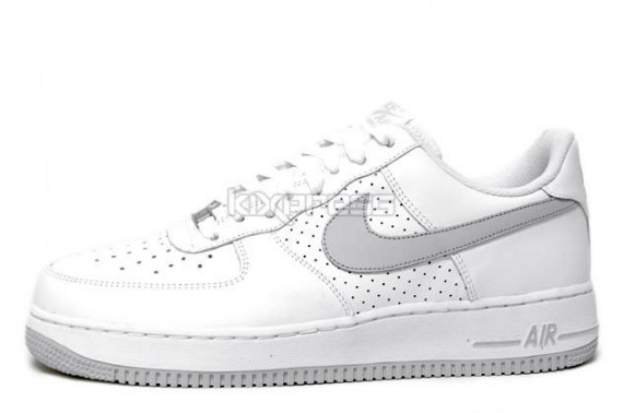 Nike Air Force 1 Low – White – Neutral Grey