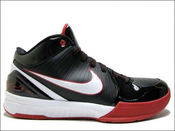 Nike Zoom Kobe IV – Black – Varsity Red – Available