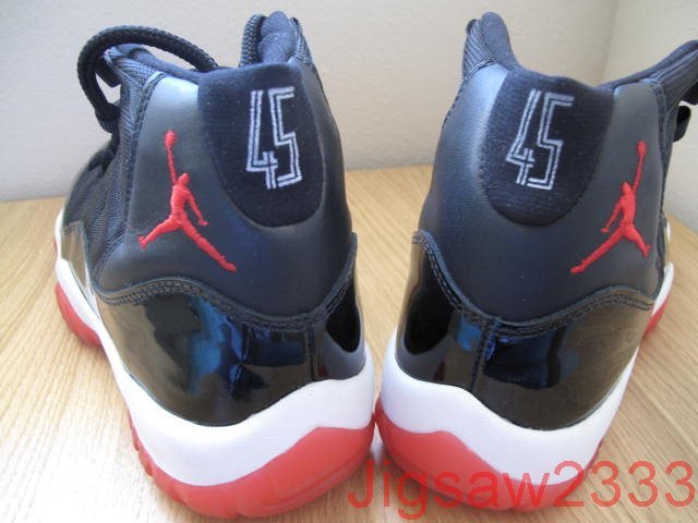 Air Jordan XI Retro - 45 Sample - Black - Red