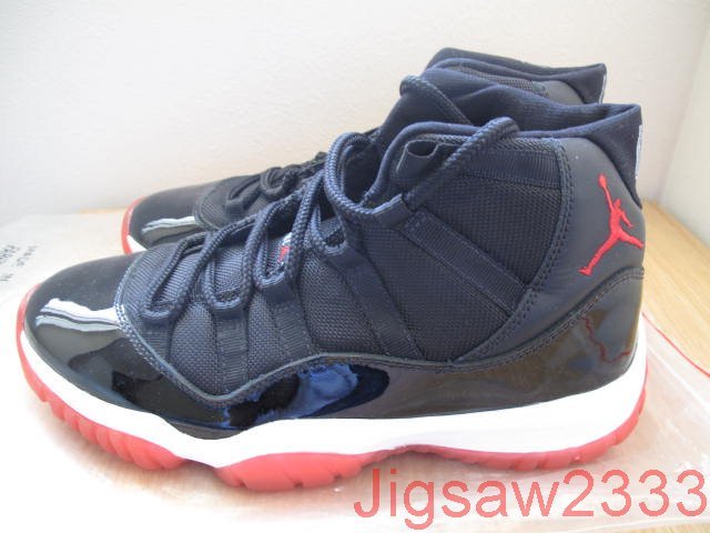 Air Jordan XI Retro - 45 Sample - Black - Red 51fb 3