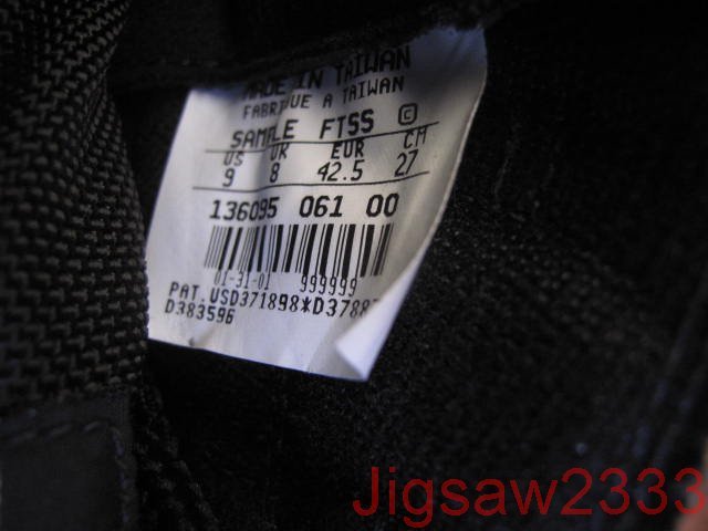 Air Jordan XI Retro - 45 Sample - Black - Red 5749 3