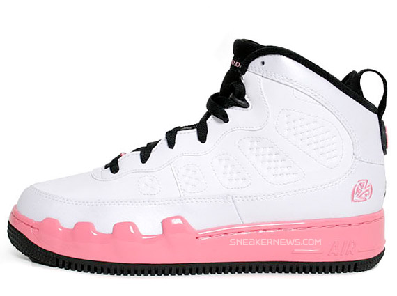 Air Jordan Force IX (AJF 9) GS – White Pink – Dear Mama