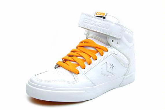 Converse ERX 300 Hi – White – Orange
