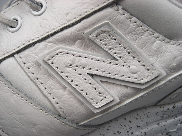 New Balance M575J - White Ostrich Leather M575jwo 1