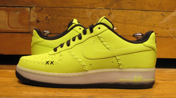 Nike Air Force 1 Bespoke - Neon Yellow 3M by Brandon Fants