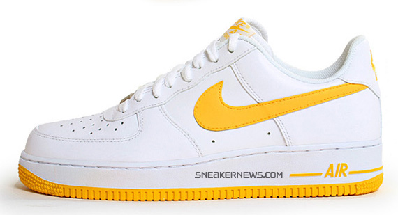 Nike Air Force 1 Low - White - Maize