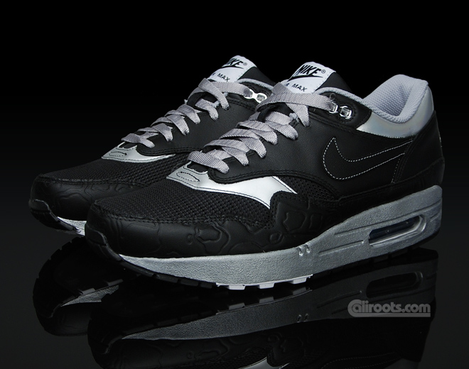 nike-air-max-1-black-silver-lunar-1 Nike Air Max 1 Black Silver Lunar 1