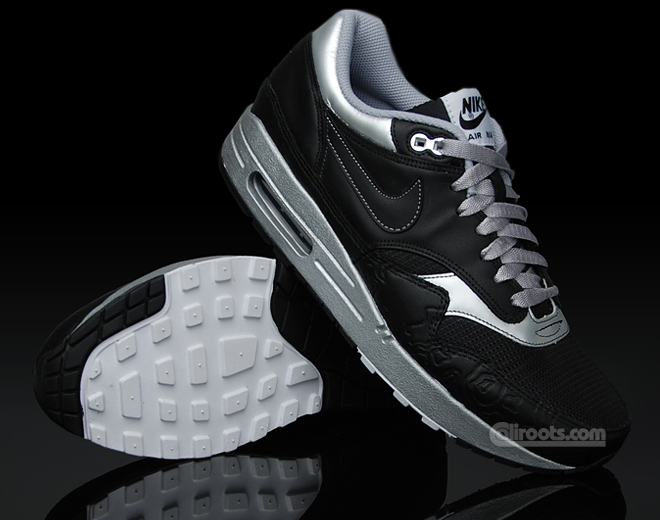 nike-air-max-1-black-silver-lunar-4 Nike Air Max 1 Black Silver Lunar 4