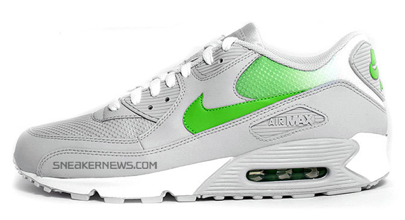 Nike Air Max 90 – Neutral Grey – Mean Green