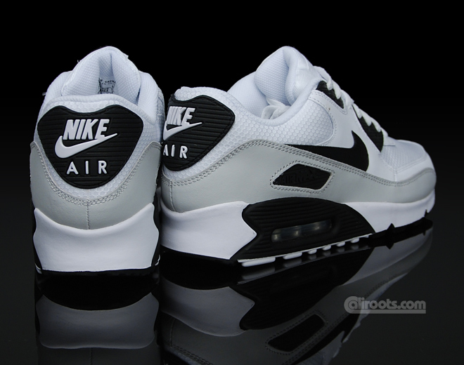 Nike Air Max 90 - White - Grey - Black Nike Air Max 90 White Grey Black 01