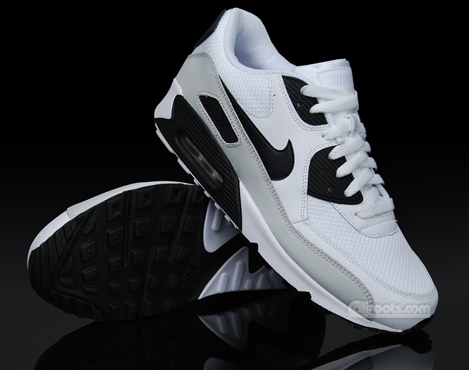 Nike Air Max 90 - White - Grey - Black Nike Air Max 90 White Grey Black 02