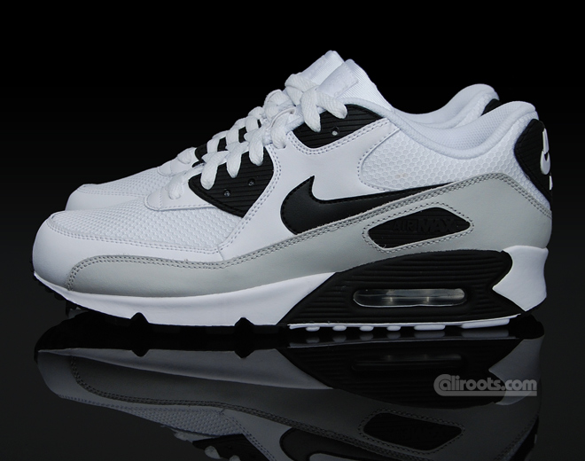 Nike Air Max 90 - White - Grey - Black Nike Air Max 90 White Grey Black 05