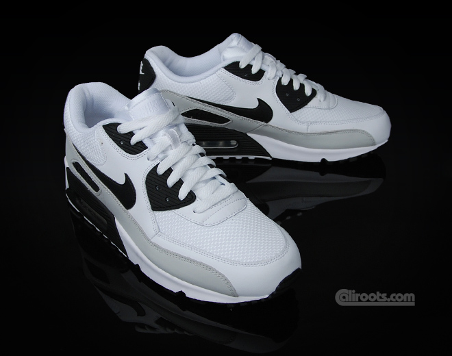 Nike Air Max 90 - White - Grey - Black Nike Air Max 90 White Grey Black 06