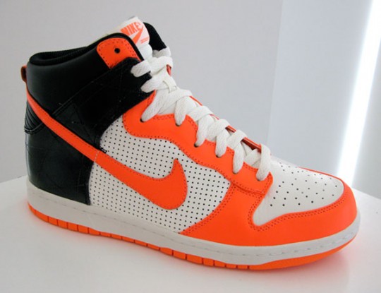 nike dunk hi premium fall 2009 neon front 540x415