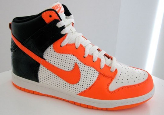 nike dunk hi premium fall 2009 neon front 540x415