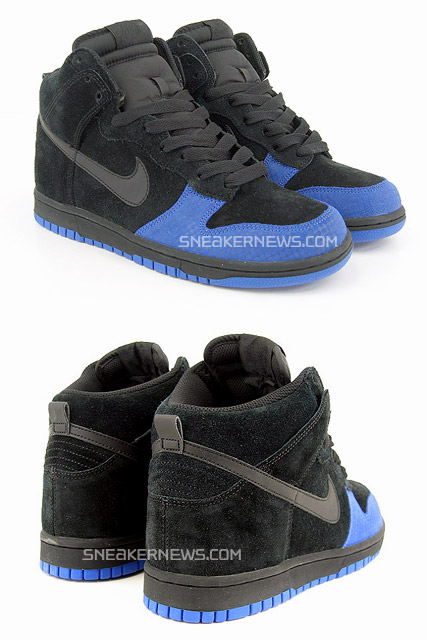 Nike Dunk High Black Varsity Blue 03