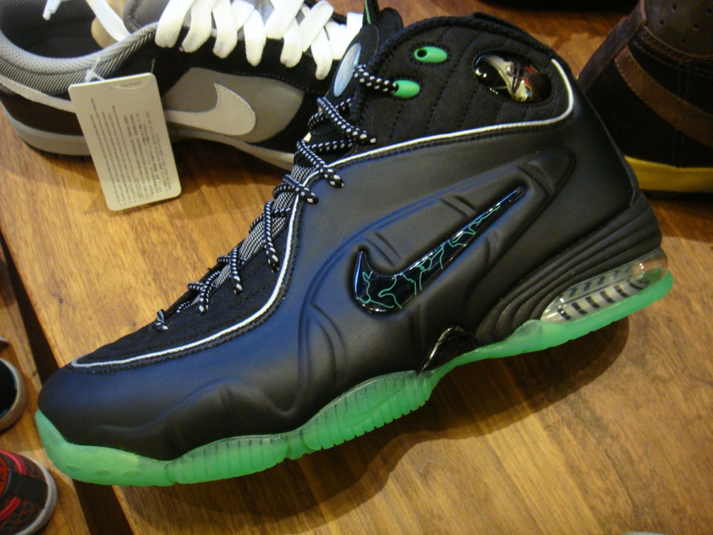 Nike Air Penny 1/2 Cent - Green Spark + Silver - New Images