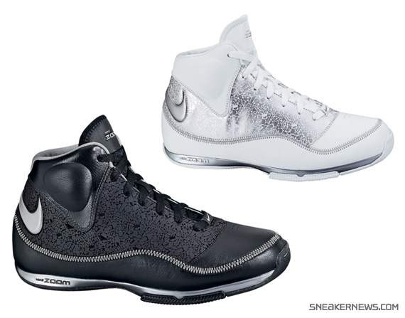 Nike Zoom BB II - Black - Silver + White - Silver - SneakerNews.com