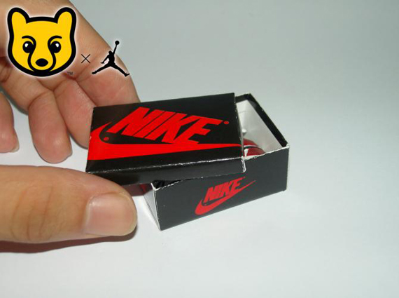 mini nike shoe box